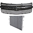 2-Piece Kit Grille Paintable, Includes (1) A/C Condenser and (1) Grille Assembly