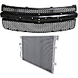 2-Piece Kit, Grille Paintable, CAPA Certified, Includes (1) A/C Condenser and (1) Grille Assembly