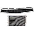 2-Piece Kit Grille Textured Black, CAPA Certified, Includes (1) A/C Condenser and (1) Grille Assembly