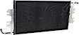 1998 Chevrolet Express 2500 - 2-Piece Kit Grille, Chrome Shell with Painted Gray Insert, For Models With Composite Headlights,  Includes (1) A/C Condenser and (1) Grille Assembly