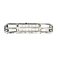 1998 Chevrolet Express 2500 - 2-Piece Kit Grille, Chrome Shell with Painted Gray Insert, For Models With Composite Headlights,  Includes (1) A/C Condenser and (1) Grille Assembly