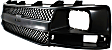 2-Piece Kit Grille Black, For Models With Sealed Beam Headlights, Includes (1) A/C Condenser and (1) Grille Assembly