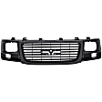 2-Piece Kit Grille Textured Black, For Models With Sealed Beam Headlights, Includes (1) A/C Condenser and (1) Grille Assembly