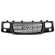 2-Piece Kit, Grille Textured Black, For Models With Sealed Beam Headlights, CAPA Certified, Includes (1) A/C Condenser and (1) Grille Assembly