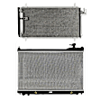 KIT-112525-DS25 Radiator, 3.5L, 6Cyl, Sedan