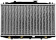 KIT-112525-DS80 Radiator, 2.4L, 4Cyl, Sedan