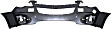 2-Piece Kit, Front Primed Bumper Cover, Includes (1) Bumper Cover and (1) Fender