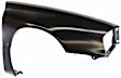 2000-2005 Chevrolet Impala - 2-Piece Kit, Front Primed Bumper Cover, Includes (1) Bumper Cover and (1) Fender