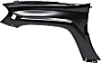 2005 Chevrolet Trailblazer - 2-Piece Kit Front Primed Bumper Cover, Includes (1) Bumper Cover and (1) Fender