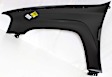 2-Piece Kit, Front Upper - Primed, Lower - Textured Bumper Cover, CAPA Certified, Includes (1) Bumper Cover and (1) Fender