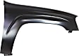 2-Piece Kit, Front Primed Bumper Cover, CAPA Certified, Includes (1) Bumper Cover and (1) Fender