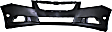 2-Piece Kit, Front Primed Bumper Cover, Includes (1) Bumper Cover and (1) Bumper Grille
