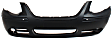 2-Piece Kit, Front Primed Bumper Cover, Includes (1) Bumper Cover and (1) Fender