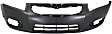 2-Piece Kit Front Bumper Grille, Chrome Shell w/ Black Insert, Includes (1) Bumper Cover and (1) Bumper Grille