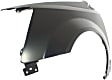 2-Piece Kit, Front, Driver Side Fender, For Models Without Side Repeater Light, CAPA Certified, Includes (1) Bumper Cover and (1) Fender
