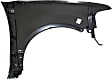 4-Piece Kit, Front, Upper and Lower Upper - Primed, Lower - Textured Bumper Cover, Includes (2) Bumper Cover and (2) Fender