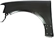 3-Piece Kit, Front, Upper and Lower Upper - Primed, Lower - Textured Bumper Cover, CAPA Certified, Includes (2) Bumper Cover and (1) Fender