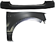 2-Piece Kit, Front, Passenger Side Fender, Includes (1) Bumper Cover and (1) Fender