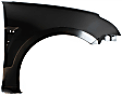 3-Piece Kit, Front Primed Bumper Cover, Includes (1) Bumper Cover and (2) Fender