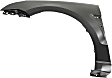 3-Piece Kit, Front Primed Bumper Cover, Includes (1) Bumper Cover and (2) Fender