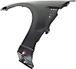 3-Piece Kit, Front Primed Bumper Cover, Includes (1) Bumper Cover and (2) Fender