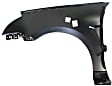 2-Piece Kit, Front Primed Bumper Cover, Includes (1) Bumper Cover and (1) Fender