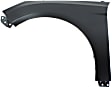 2012 Ford Focus - 2-Piece Kit Front Primed Bumper Cover, Includes (1) Bumper Cover and (1) Fender
