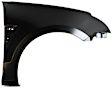 3-Piece Kit, Front Primed Bumper Cover, CAPA Certified, Includes (1) Bumper Cover and (2) Fender