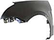 2011 Ford Focus - 3-Piece Kit Front Primed Bumper Cover, Sedan, CAPA Certified  Includes (1) Bumper Cover and (2) Fender