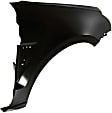 2-Piece Kit, Front Primed Bumper Cover, CAPA Certified, Includes (1) Bumper Cover and (1) Fender