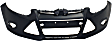 2-Piece Kit, Front Primed Bumper Cover, CAPA Certified, Includes (1) Bumper Cover and (1) Fender