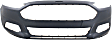 2016 Ford Fusion - 2-Piece Kit Front Primed Bumper Cover,  Includes (1) Bumper Cover and (1) Fender