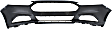 2016 Ford Fusion - 2-Piece Kit Front Primed Bumper Cover,  Includes (1) Bumper Cover and (1) Fender