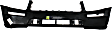 2009 Ford Mustang - 3-Piece Kit Front Primed Bumper Cover, For Models Without California Special Package, Without Bullitt,  Includes (1) Bumper Cover and (2) Fender
