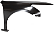 2008-2010 Honda Accord - 2-Piece Kit, Front Primed Bumper Cover, Sedan, 3.5L V6 Engine, Includes (1) Bumper Cover and (1) Fender