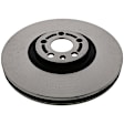KIT-112624-313 2-Wheel Set Front Brake Disc and Pad Kit, Semi-metallic, Includes (2) Brake Disc and (1) Brake Pad Set