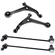 2008 Honda Odyssey - 4-Piece Kit Front, Driver and Passenger Side Control Arm Kit,  Includes (2) Control Arm and (2) Sway Bar Link