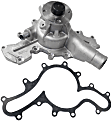 2-Piece Kit Water Pump, 4.0L, 6Cyl, New, Includes (1) Water Pump and (1) Fan Clutch