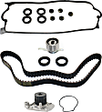 3-Piece Kit Timing Belt Kit, 1.6L, 4Cyl Water Pump Included, Includes (1) Water Pump, (1) Valve Cover Gasket and (1) Timing Belt Kit