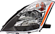2003 Nissan 350Z Enthusiast - 5-Piece Kit Front Primed Bumper Cover, Coupe,  Includes (1) Bumper Cover, (2) Fender, and (2) Headlight