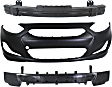 3-Piece Kit, Front Primed Bumper Cover, Includes (1) Bumper Absorber, (1) Bumper Cover, and (1) Bumper Reinforcement