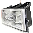 2-Piece Kit Passenger Side Halogen Headlight, With bulb(s), For Models With Performance Xtreme Package, OE Replacement, Includes (1) Corner Light and (1) Headlight
