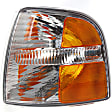 2005 Ford Explorer - 4-Piece Kit Driver and Passenger Side Halogen Headlight, With bulb(s), OE Replacement,  Includes (2) Corner Light and (2) Headlight