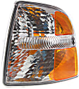 2005 Ford Explorer - 4-Piece Kit Driver and Passenger Side Halogen Headlight, With bulb(s), OE Replacement,  Includes (2) Corner Light and (2) Headlight