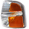 2005 Ford Explorer - 4-Piece Kit Driver and Passenger Side Halogen Headlight, With bulb(s), OE Replacement,  Includes (2) Corner Light and (2) Headlight