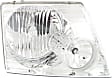 2005 Ford Explorer - 4-Piece Kit Driver and Passenger Side Halogen Headlight, With bulb(s), OE Replacement,  Includes (2) Corner Light and (2) Headlight