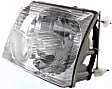 2005 Ford Explorer - 4-Piece Kit Driver and Passenger Side Halogen Headlight, With bulb(s), OE Replacement,  Includes (2) Corner Light and (2) Headlight