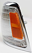 4-Piece Kit Driver and Passenger Side Halogen Headlight, With bulb(s), OE Replacement, Includes (2) Corner Light and (2) Headlight