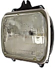 4-Piece Kit Driver and Passenger Side Halogen Headlight, With bulb(s), For Models With NAL Brand Lamps Model, OE Replacement, Includes (2) Corner Light and (2) Headlight