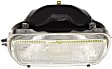 4-Piece Kit Driver and Passenger Side Halogen Headlight, With bulb(s), For Models With NAL Brand Lamps Model, OE Replacement, Includes (2) Corner Light and (2) Headlight
